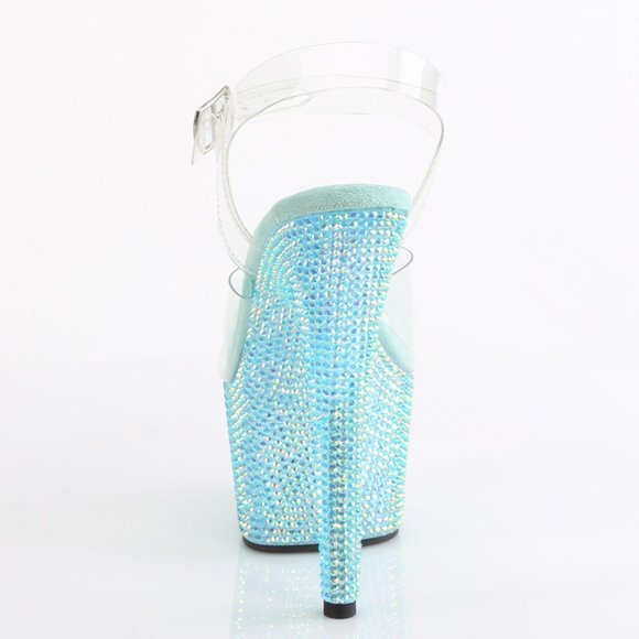 Rhinestone Platform High Heel Shoes - Picture 4 of 5